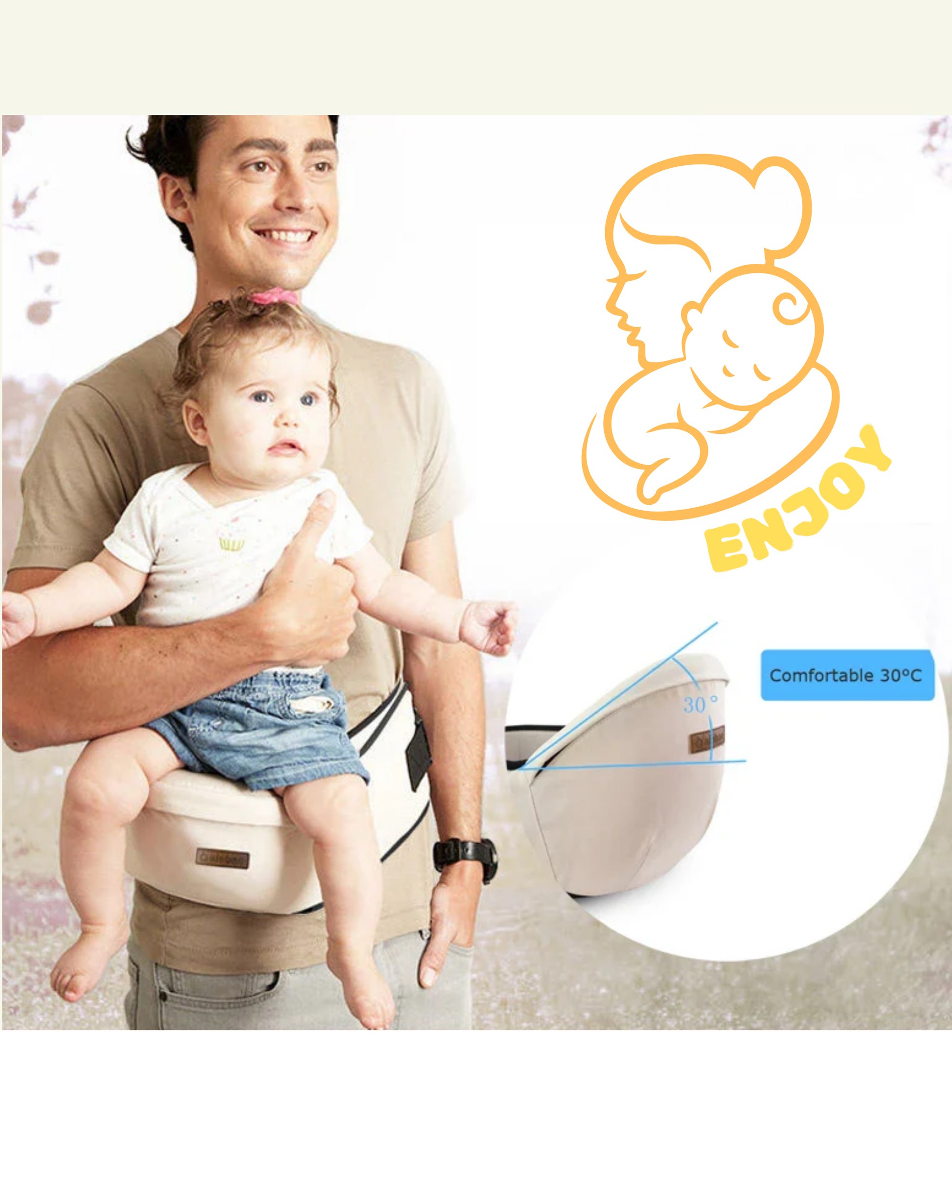 Porte-Bébé siège de hanche