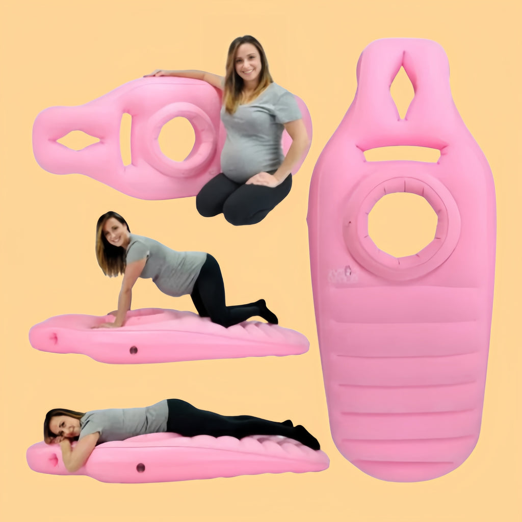 Oreiller gonflable - Trou au ventre