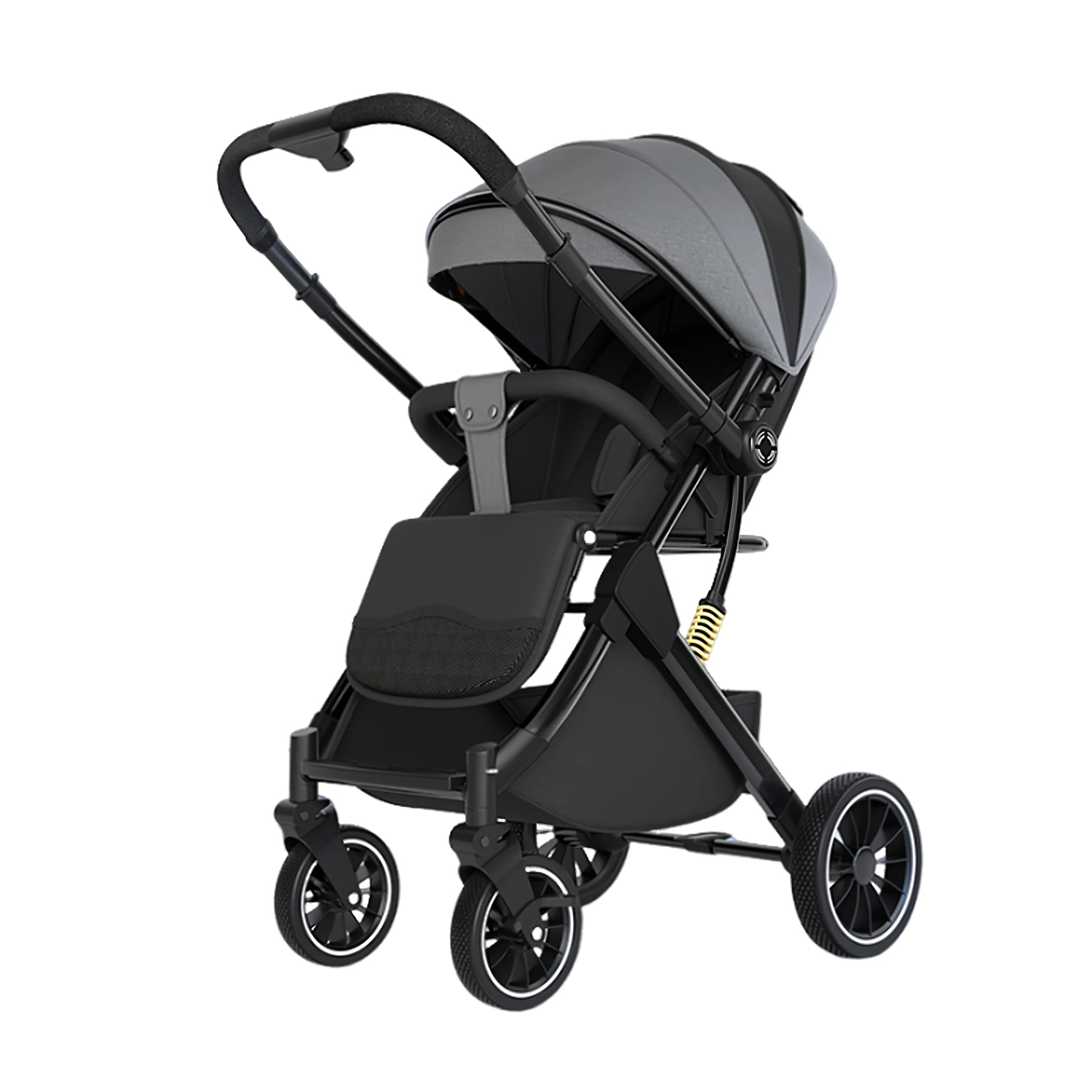aby Carriage,Bi-directional ultra lightweight foldable high landscape four wheel shock absorber baby stroller,baby cart