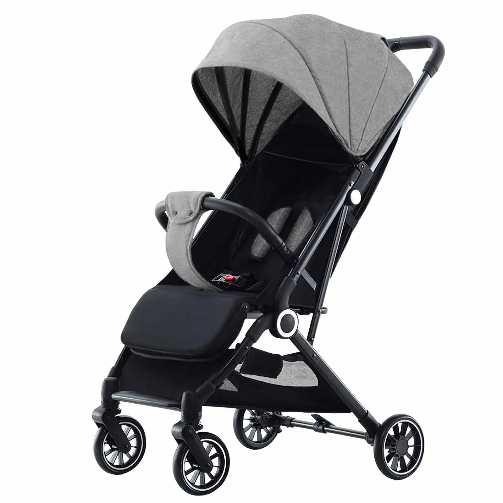 aby Carriage,Bi-directional ultra lightweight foldable high landscape four wheel shock absorber baby stroller,baby cart