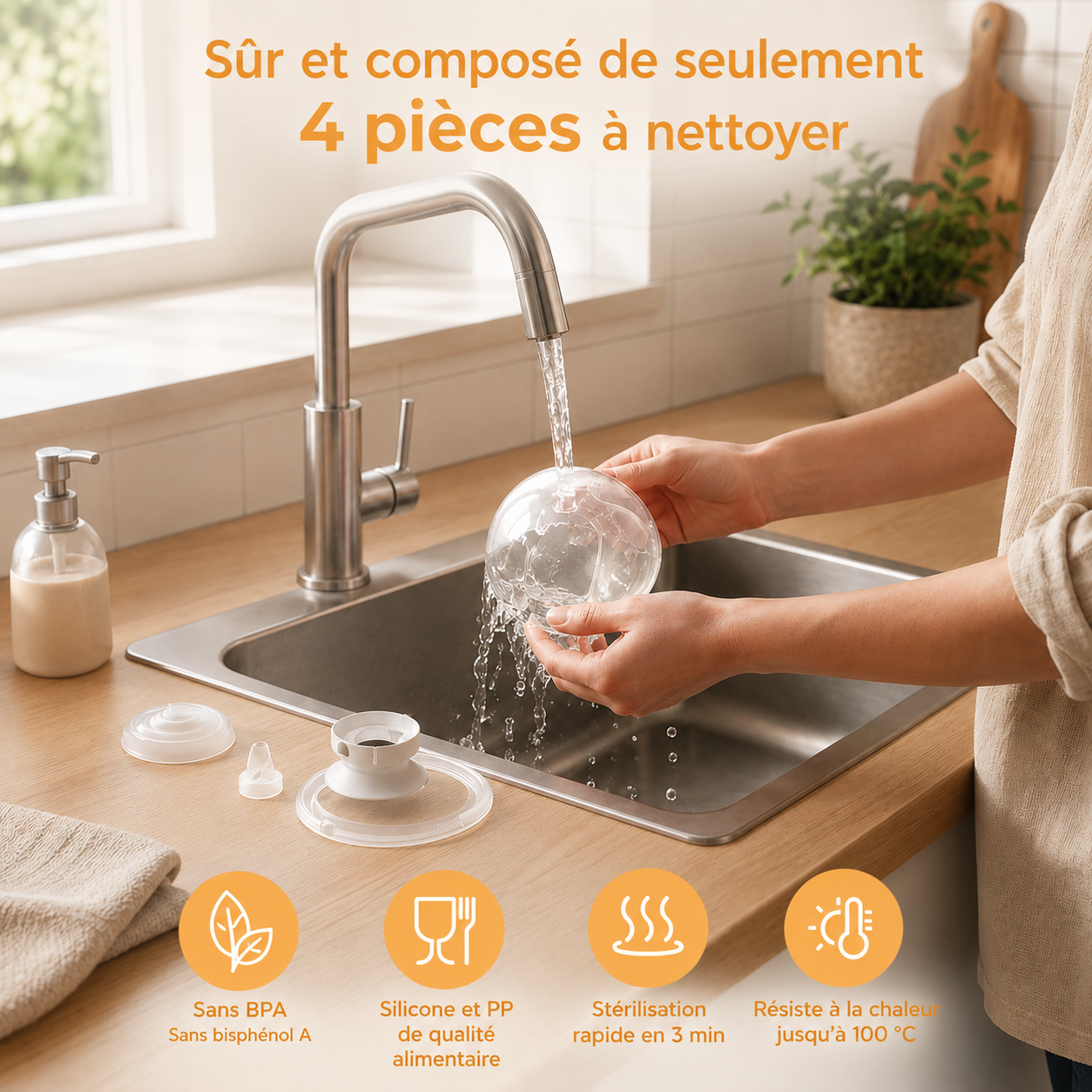Tire-lait électrique M5 Smart