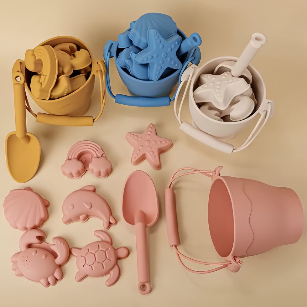 Jouets de plage en silicone