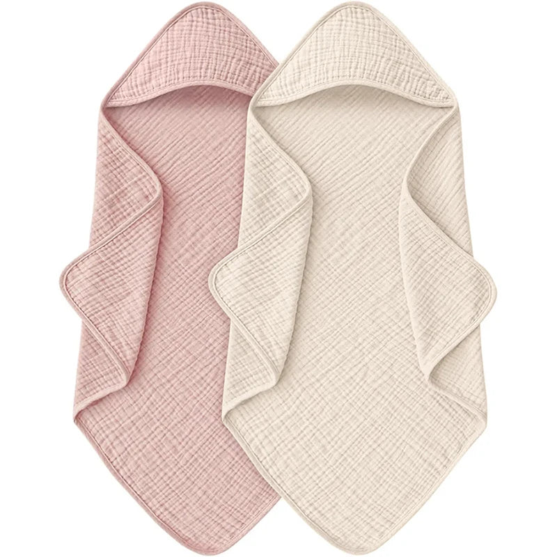 Serviettes à capuche ultra doux - 100% Coton