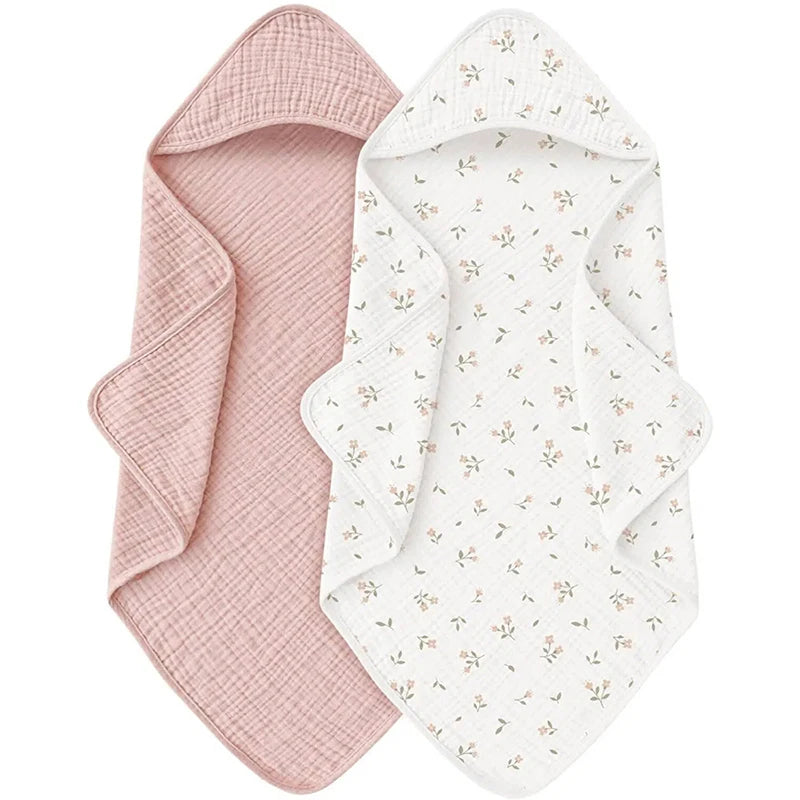 Serviettes à capuche ultra doux - 100% Coton