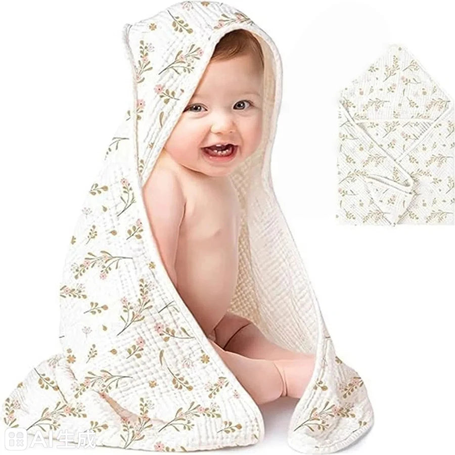 Serviettes à capuche ultra doux - 100% Coton