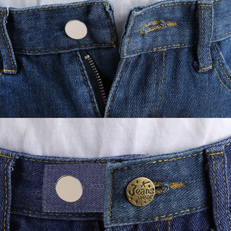 2/4pcs Extension Buttons for Pant Long Buckle Hook Stretch Adjustment Waist Buckle Extension Quilting Supplies