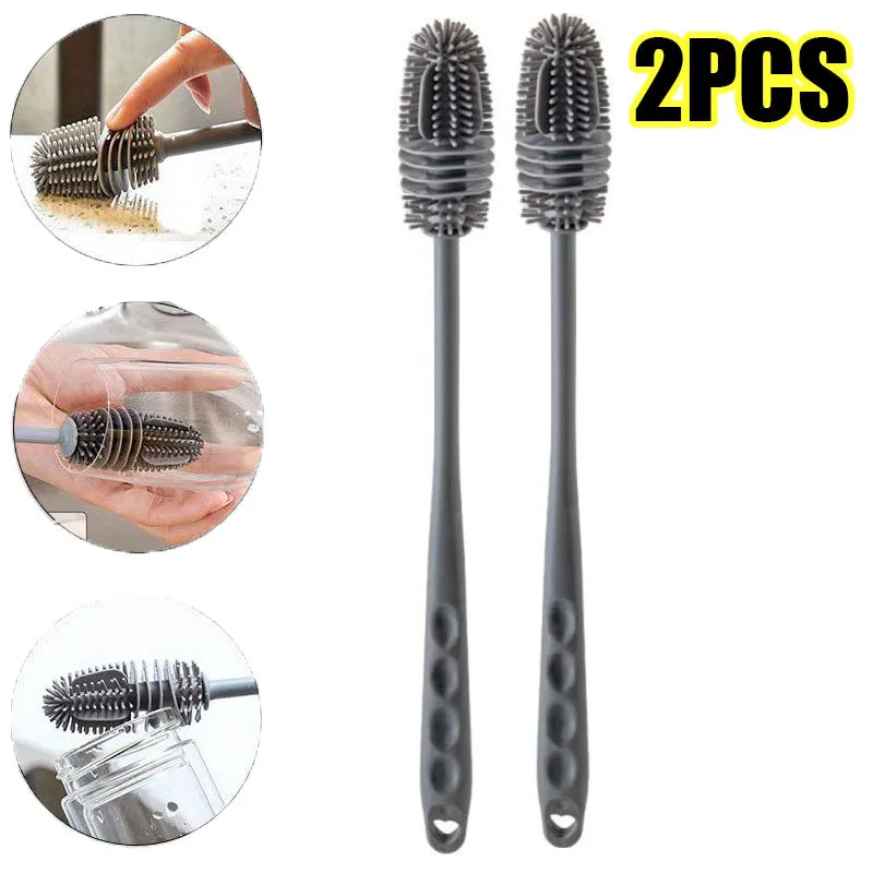 Brosse de nettoyage en silicone