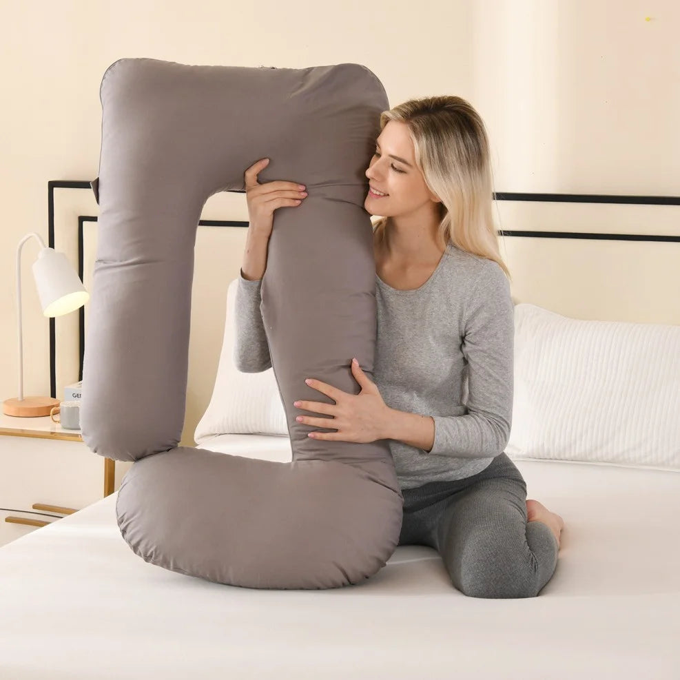 Small Size Pregnant Woman Pregnancy Cushion Maternity Women Sleeping Pillows Pregnancy Sleep Support Body Pillow 108x55cm