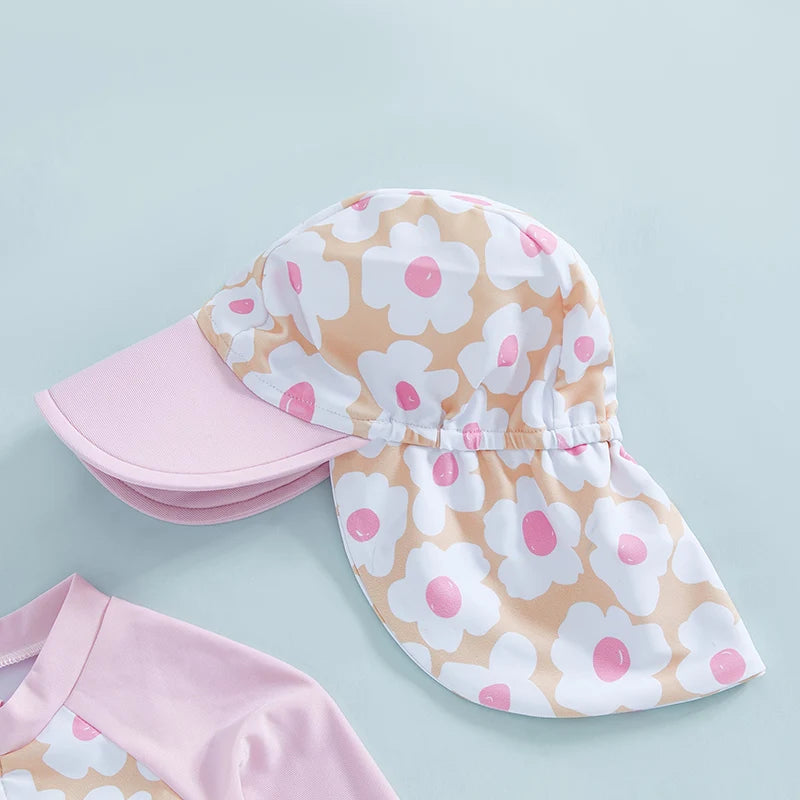 Maillot de bain Bébé Fille avec Casquette