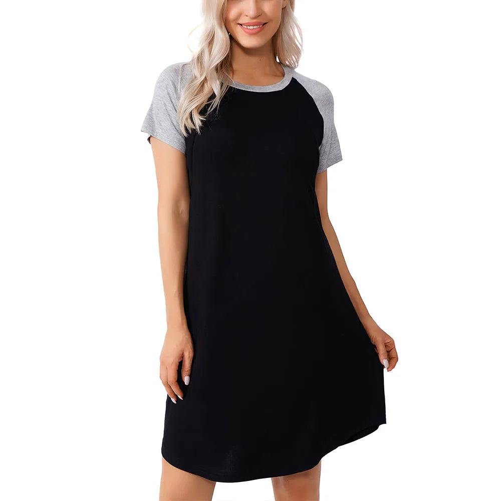 2024 Summer Nursing Gown 3 in 1 Delivery/Labor/Nursing Nightgown Women Maternity Hospital Gown Zipper Breastfeeding Sleepwear