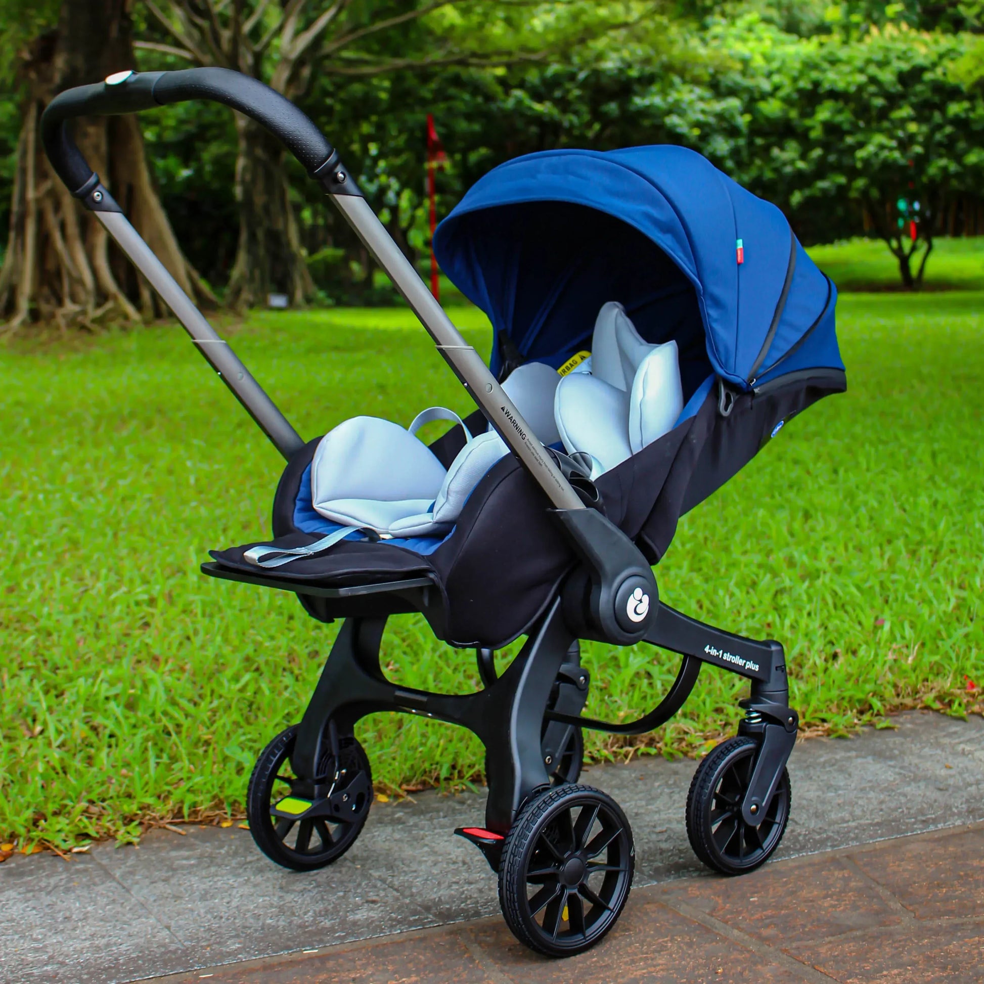 Baby stroller 4in1 Multifunctional newborn baby stroller 3in1 Foldable Basket type seat Lightweight Travel Pram