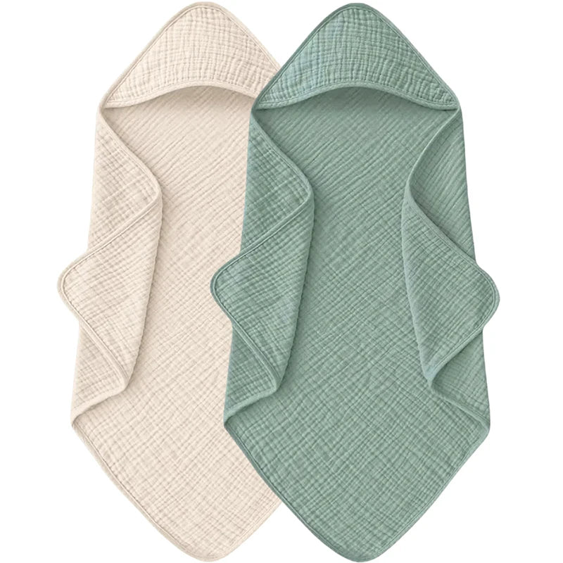 Serviettes à capuche ultra doux - 100% Coton