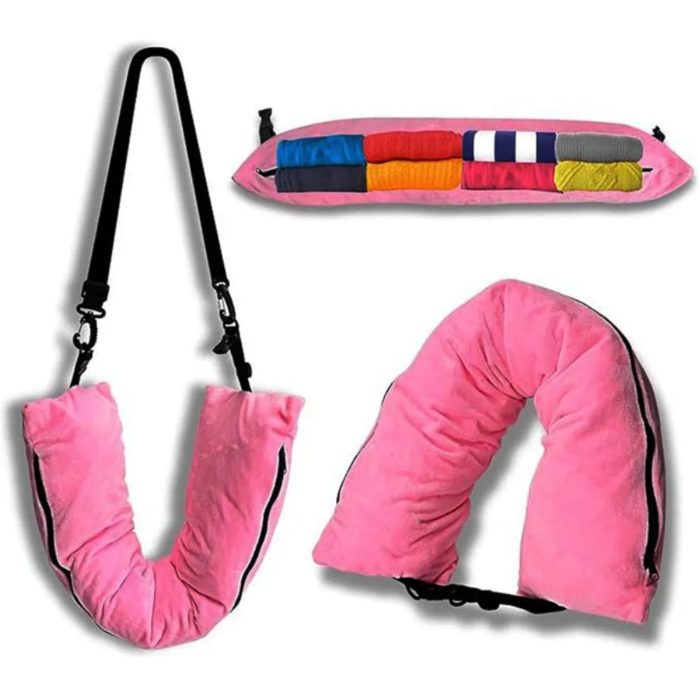 Oreiller de voyage remplissable