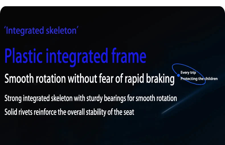 baby car seat with ISOFIX ,child safety seats 360° rotating child seat for 0-12 years old ,5-point seat belt for children