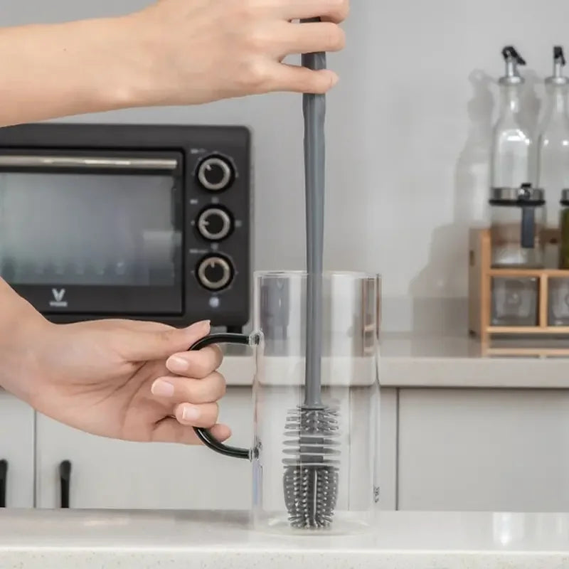 Brosse de nettoyage en silicone