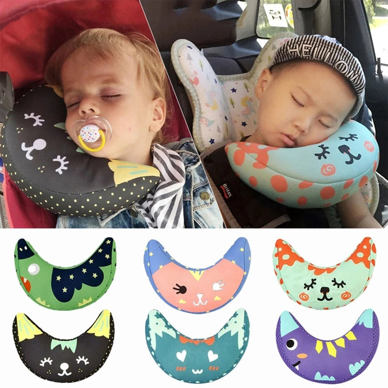 Neck Support Car for Seat Travel Pillow Shoulder Cushion Pad for Baby Safety Bel
