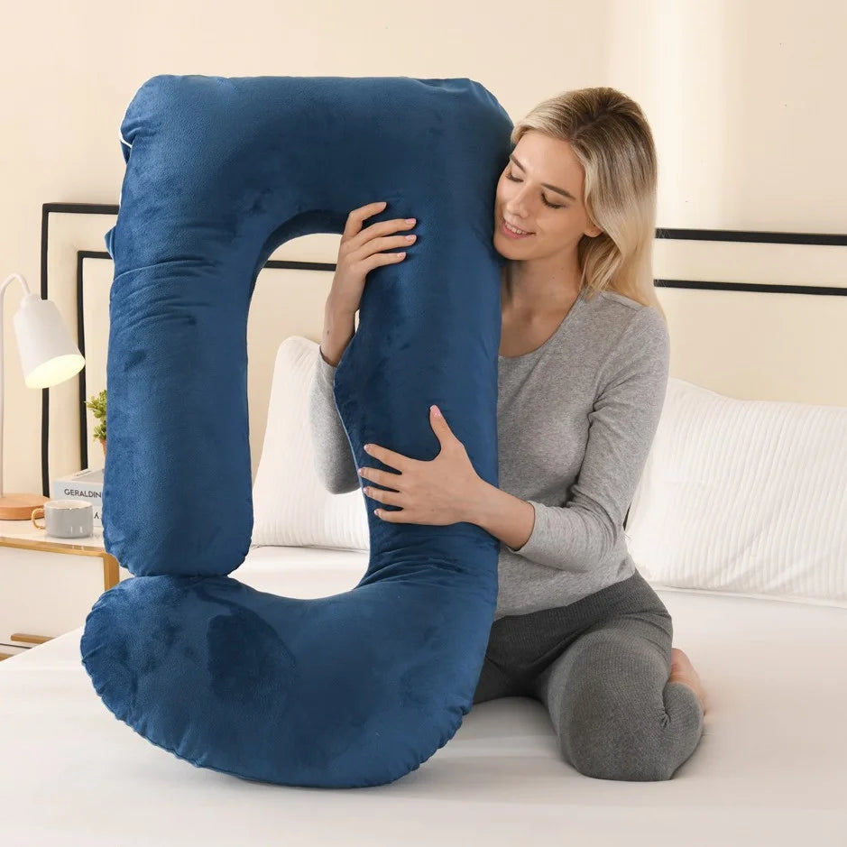 Small Size Pregnant Woman Pregnancy Cushion Maternity Women Sleeping Pillows Pregnancy Sleep Support Body Pillow 108x55cm