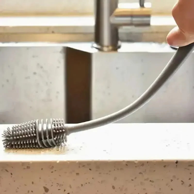 Brosse de nettoyage en silicone