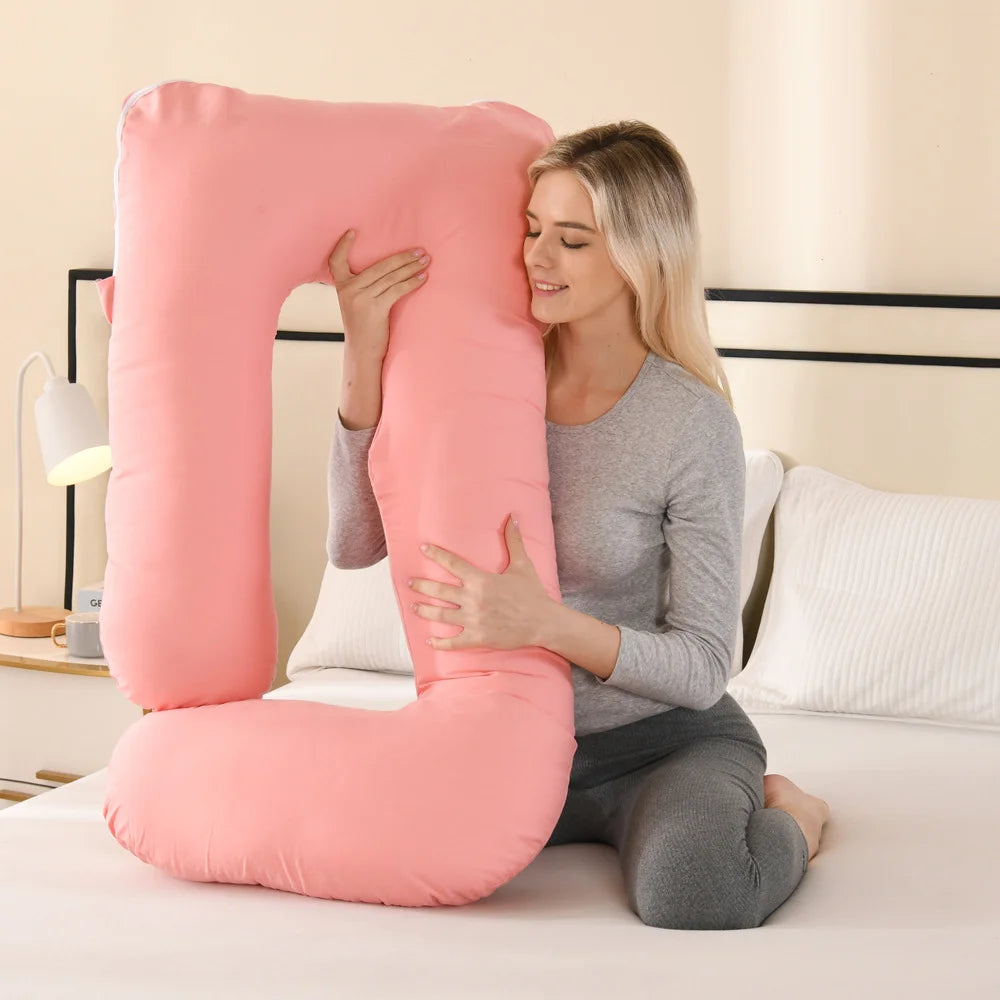 Small Size Pregnant Woman Pregnancy Cushion Maternity Women Sleeping Pillows Pregnancy Sleep Support Body Pillow 108x55cm