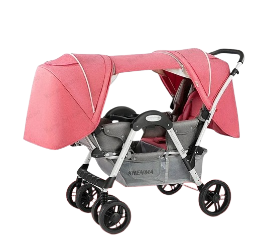 Poussette double - face à face