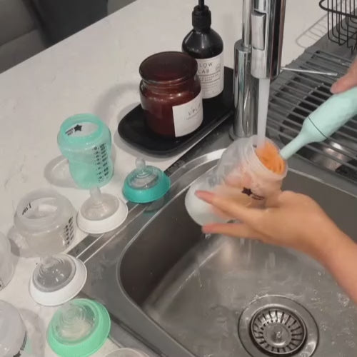 Brosse électrique pour biberons